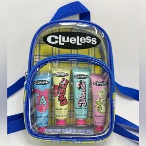 Clueless Clear Small Back Pack Hand Cream Set Taste Beauty